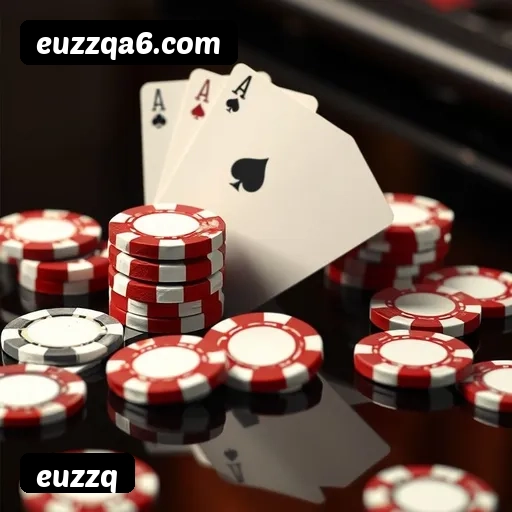 App euzzq para iOS e Android — interface mobile, login biométrico e PIX integrado